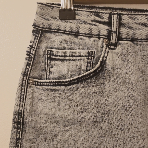 Zara Washed Effect Mini Skirt - Picture 7 of 7